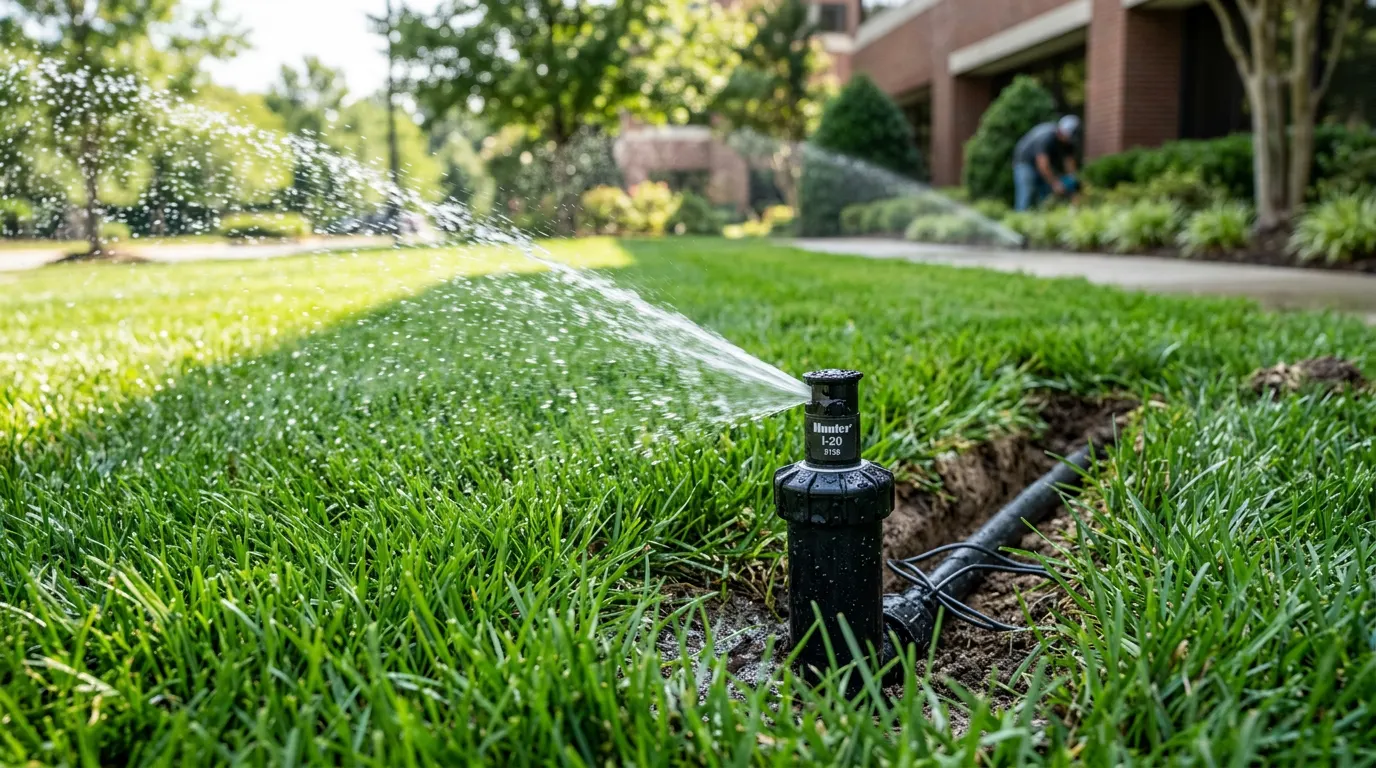Commercial Irrigation Install