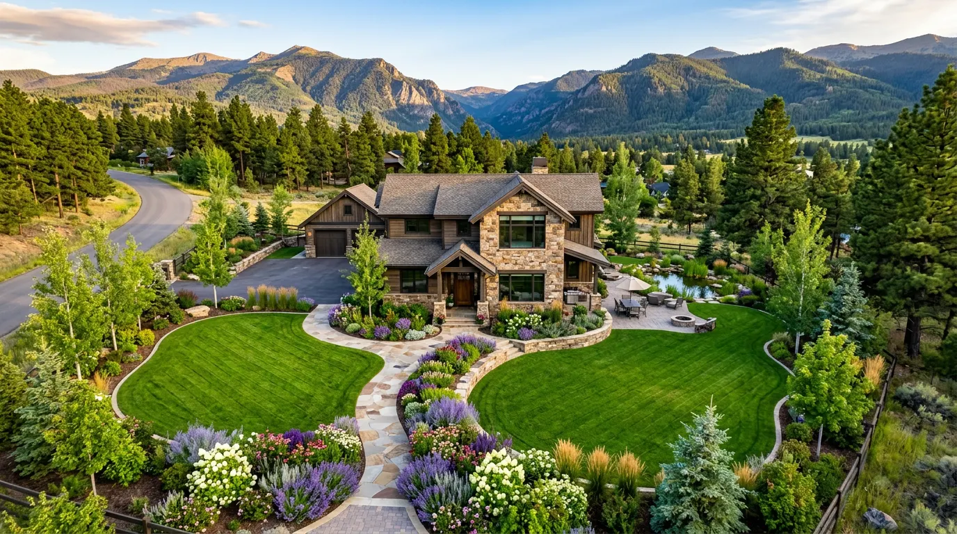 Mountain Residence Landscape